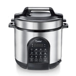 Prestige 6.0L Smart Cook Electric Cooker| 11 Pre-Set Indian Menu| Low Energy Consumption| Stainless Steel Bowl