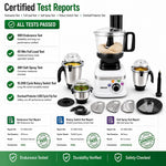 INALSA Mixer Grinder + food Processor|900W|7 Yr Warranty On Motor|Triton FP