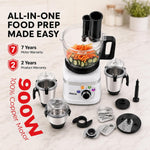 INALSA Mixer Grinder + food Processor|900W|7 Yr Warranty On Motor|Triton FP