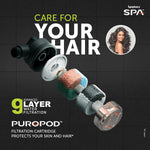 Symphony SPA Geyser 15 Litre 5 Star BEE Rating Water Heater | Hair Fall Control Smart Geyser | PUROPOD Filter | 2KW Heating | Glassline Tank | Free Installation