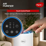 Pigeon Air Purifier for Home, HEPA H13, 99.99% PM2.5, White, 235 Sq Ft