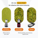 Atomberg Zenova Mixer Grinder | Unique Coarse Mode for Silbatta-like Texture | Intelligent BLDC Motor | Safety Features | 4 Jars including Chopper | Hands-Free Operation (Red Wine)