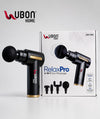 UBON Home RelaxPro GM-2105 4-in-1 Mini Massage Gun | 6 Speed Modes | 3200 RPM Deep Tissue Massager | Type-C Fast Charging | 2400mAh Battery | Portable Muscle Recovery Massager | 1 Year Replacement Warranty