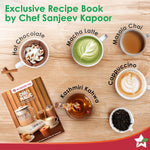 Wonderchef Chai Magic, Fully Automatic Tea & Cappuccino Maker, Make Masala Chai/Cutting Chai/Kahwa/, No Spills, No Overcooking, 4 Modes, Boil Milk/Water/Coffee, 500ML Glass Jar, 2-Yr Warranty