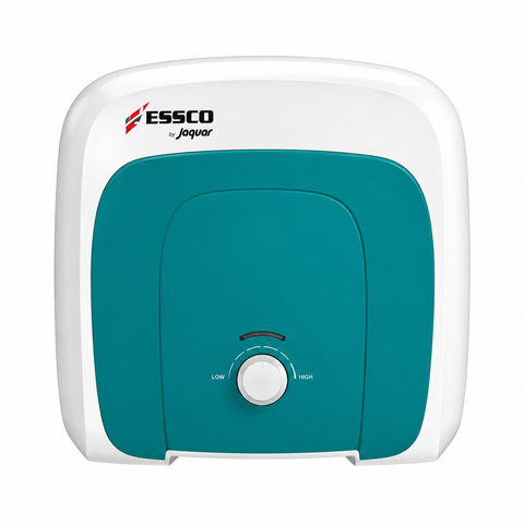Essco Bria 25 Litre Vertical Storage Water Heater | 2 KW | 8 Bar Pressure | 5 Star Rating | Glass Lined Tank | Incoloy Heating Element | 7 Year Tank Warranty
