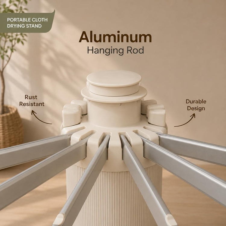 Octopus Cloth Drying Stand 3 Tier Design | Suitable for Everyday | Finish | Ideal for Gifting and Personal Use