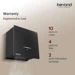 Beyond Appliances Cube Pro Plug N Play Ductless Kitchen Chimney | 1400 CMH | Auto Clean | 5-Stage Charcoal Activated Filter | Touch Control | 3-way Suction | 48dB Low Noise | Black | PAN INDIA SERVICE