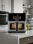 Skyline VTL-5118 7L Digital Air Fryer with See-Through Glass Window | 2000W Touch Screen Oil-Free Air Fryer | Fry, Roast, Grill, Bake | 7 Litre | 12 Months Warranty