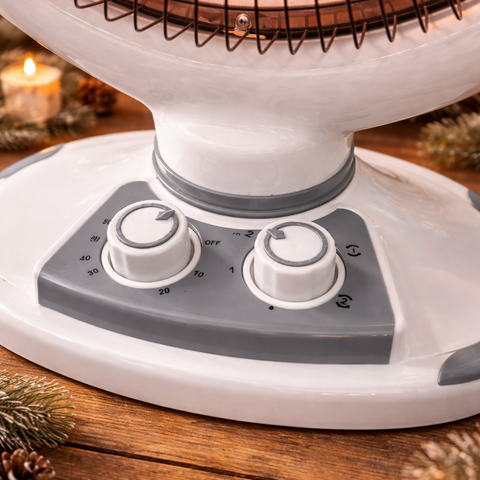 Ovastar 16-Inch Table Sun Heater – 1200W Electric Room Heater with 1 Year Warranty