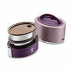 VAYA TYFFYN Lunch Box for Kids for School, Polished Stainless Steel Tiffin Box Without BagMat, 600ml Insulated Tiffin Box for Office for Men with 2 Containers, Hot Lunch Box for Boys, Purple