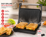 Skyline Jumbo Grill VTL-5025 1500W, Non-Stick, 180° Rotating, Large Cooking Surface