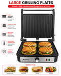 Skyline 2000W Super Jumbo 180° Grill VTL-111SS - Perfect for Family-Sized Grilling!