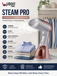 UBON Home Steam Pro IR-5025 1500W Handheld Garment Steamer | 2-in-1 Steam Iron & Fabric Steamer | Fast 40-Second Heat-Up | 300ml Water Tank | Vertical Steaming for Clothes, Sarees, Suits & Curtains