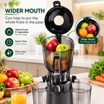 Skyline Premium Cold Press Slow Juicer 200W | 50 RPM Ultra Slow Juicer with 130mm Large Feeder, SS Filter, 700ml Juice Capacity | Model VTL-7799 | 1 Year Warranty