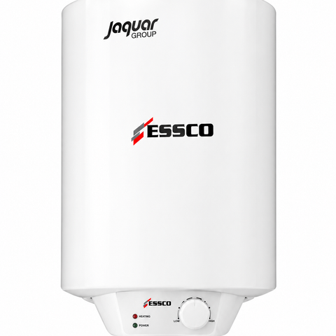 Essco by Jaguar Ultra 15 Litre Vertical Storage Water Heater | 2 KW | 8 Bar Pressure | 5 Star Rating | Glass Lined Tank | Glass Coated Incoloy Heating Element | 7 Year Tank Warranty