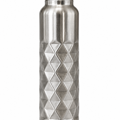 Tuff+ 1000ml Stainless Steel Water Bottle | Leakproof Gasket Sealed Steel Cap | Premium Fridge Bottle for Hot & Cold Water | BPA Free Reusable Bottle
