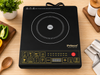 Prince 2000W Induction Cooktop | 8 Preset Cooking Modes | Smart Touch Control | Energy Efficient Portable Induction Stove with Timer & Auto Shut-Off