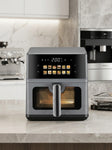 Skyline VTL-5118 7L Digital Air Fryer with See-Through Glass Window | 2000W Touch Screen Oil-Free Air Fryer | Fry, Roast, Grill, Bake | 7 Litre | 12 Months Warranty