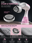 UBON Home Steam Pro IR-5025 1500W Handheld Garment Steamer | 2-in-1 Steam Iron & Fabric Steamer | Fast 40-Second Heat-Up | 300ml Water Tank | Vertical Steaming for Clothes, Sarees, Suits & Curtains