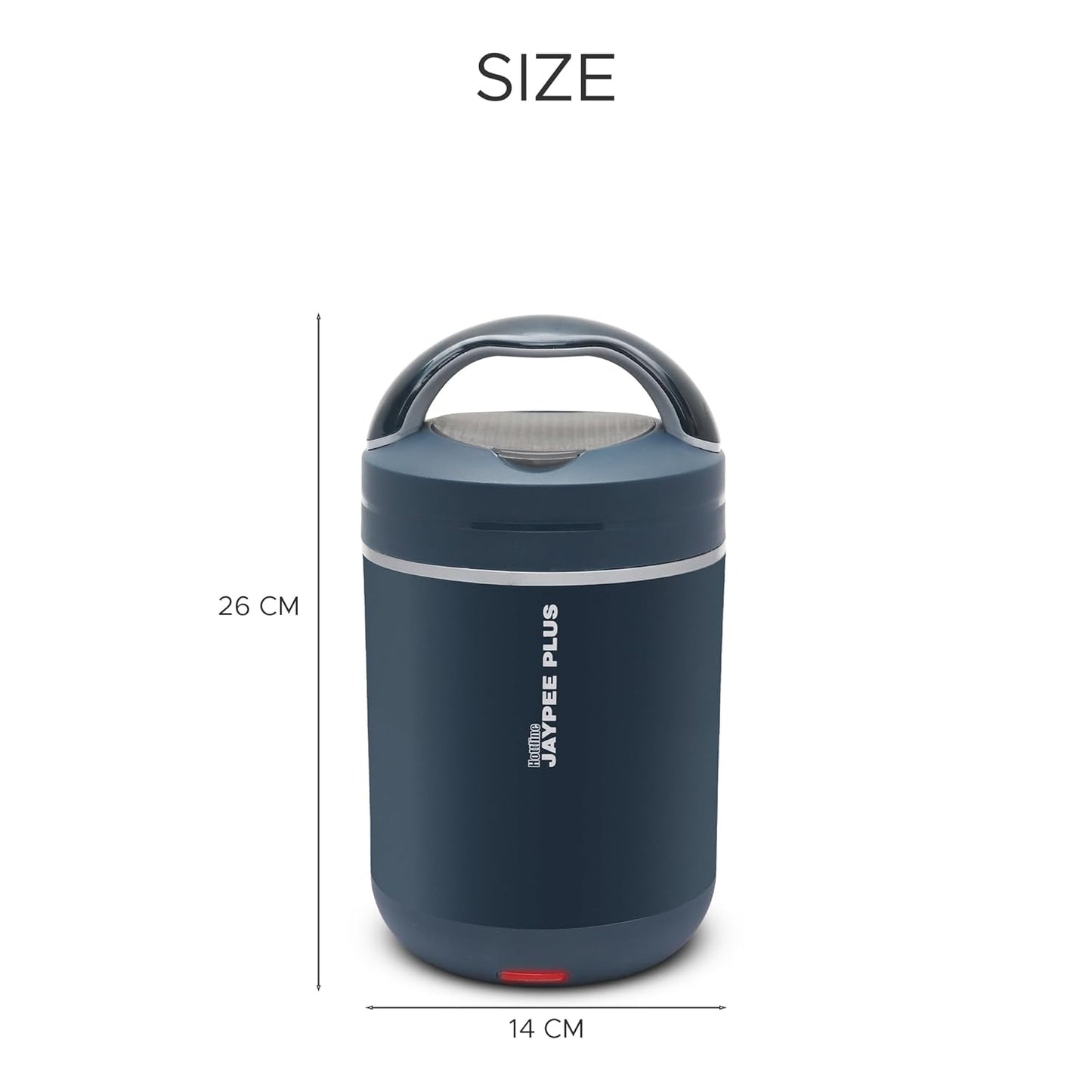 Jaypee Plus 1500 ml 3 Compartments  (Conduction Heat Lunch Box)