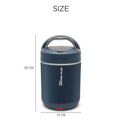 Jaypee Plus 1500 ml 3 Compartments  (Conduction Heat Lunch Box)