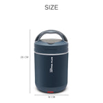 Jaypee Plus 1500 ml 3 Compartments  (Conduction Heat Lunch Box)