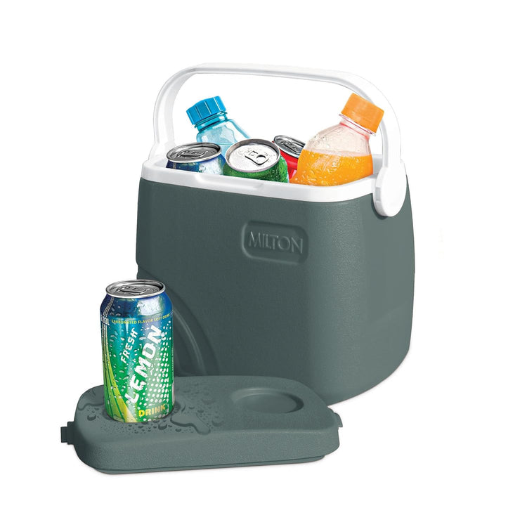 MILTON 7.4 L Plastic Super Chill 8 Insulated Ice Pail Ice Bucket (Green)