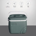 MILTON 7.4 L Plastic Super Chill 8 Insulated Ice Pail Ice Bucket  (Green)
