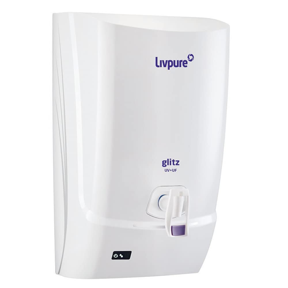 Livpure Glitz Water Purifier 1-200 ppm TDS Level 7 L Tank Capacity