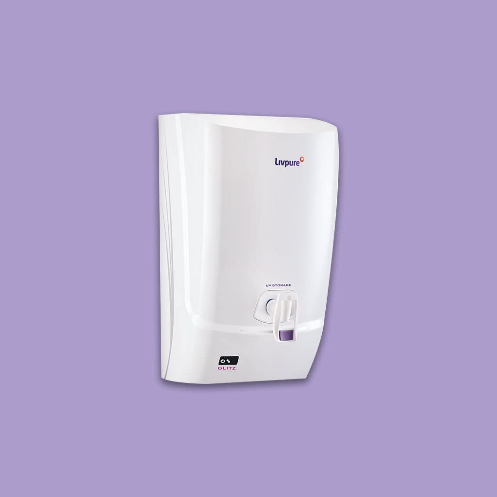 Livpure Glitz Water Purifier 1-200 ppm TDS Level 7 L Tank Capacity