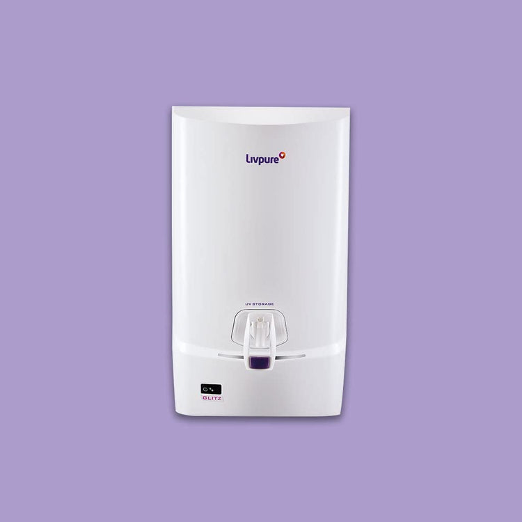 Livpure Glitz Water Purifier 1-200 ppm TDS Level 7 L Tank Capacity
