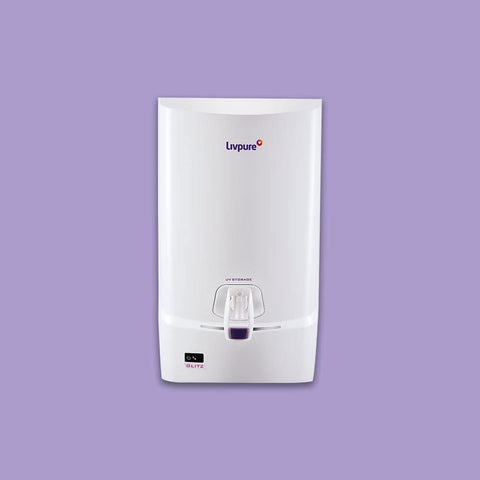 Livpure Glitz Water Purifier 1-200 ppm TDS Level 7 L Tank Capacity