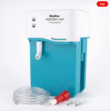 Skyline Portable Geyser 3000W Instant Hot Water, Anytime, Anywhere