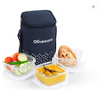 Oliveware Contra Glassware Lunch Box 3x320ml, Microwave safe & Borosilicate Glass 3 Containers Glass Office Lunch Box  (960 ml)