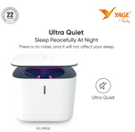 YAGE Mosquito Killer Lamp YG-M002 | UV 365nm Mosquito Trap with Smart Light Sensor, Timer Control, Ultra-Quiet Double-Layer Suction Technology | Chemical-Free & Non-Toxic Mosquito Killer Night Lamp with Warm Night Light & USB Charging