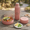 Jaypee Perfecto 3 Piece Gift Set – Water Bottle 690ml with 2 Lunch Boxes 415ml | Premium Tiffin & Bottle Combo for Office & Gifting