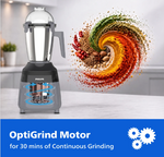 Philips HR7000/00 Mixer Grinder, 750 Watt Powerful motor, 3 Jars