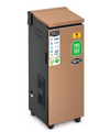 HOMA Deluxe Pro Smart Atta Chakki with IoT Wi-Fi Connectivity, Premium Acrylic Finish, Hydraulic Soft-Close Door & Auto-Clean Technology-Caramel Pro