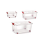 Nakoda Plastic Container - 16L, 1 Piece, Transparent, (41.5 x 30.8 x 20.6) cm