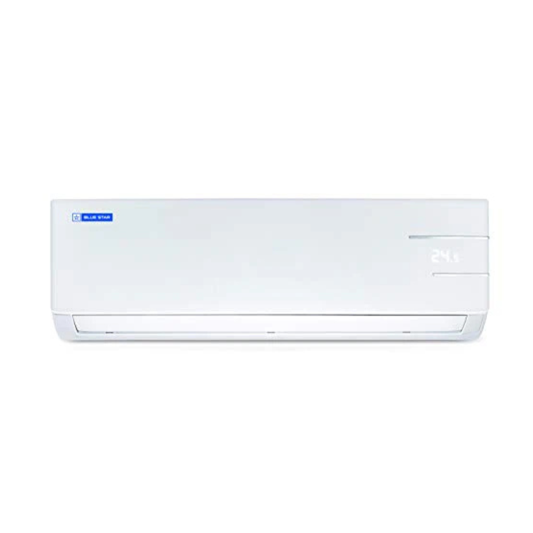 Bluestar 1 Ton 3 Star Split AC (2023 Model, Copper Condenser, Dust Filter, FB312DNU) Self Diagnosis, Auto Restart with Memory Function