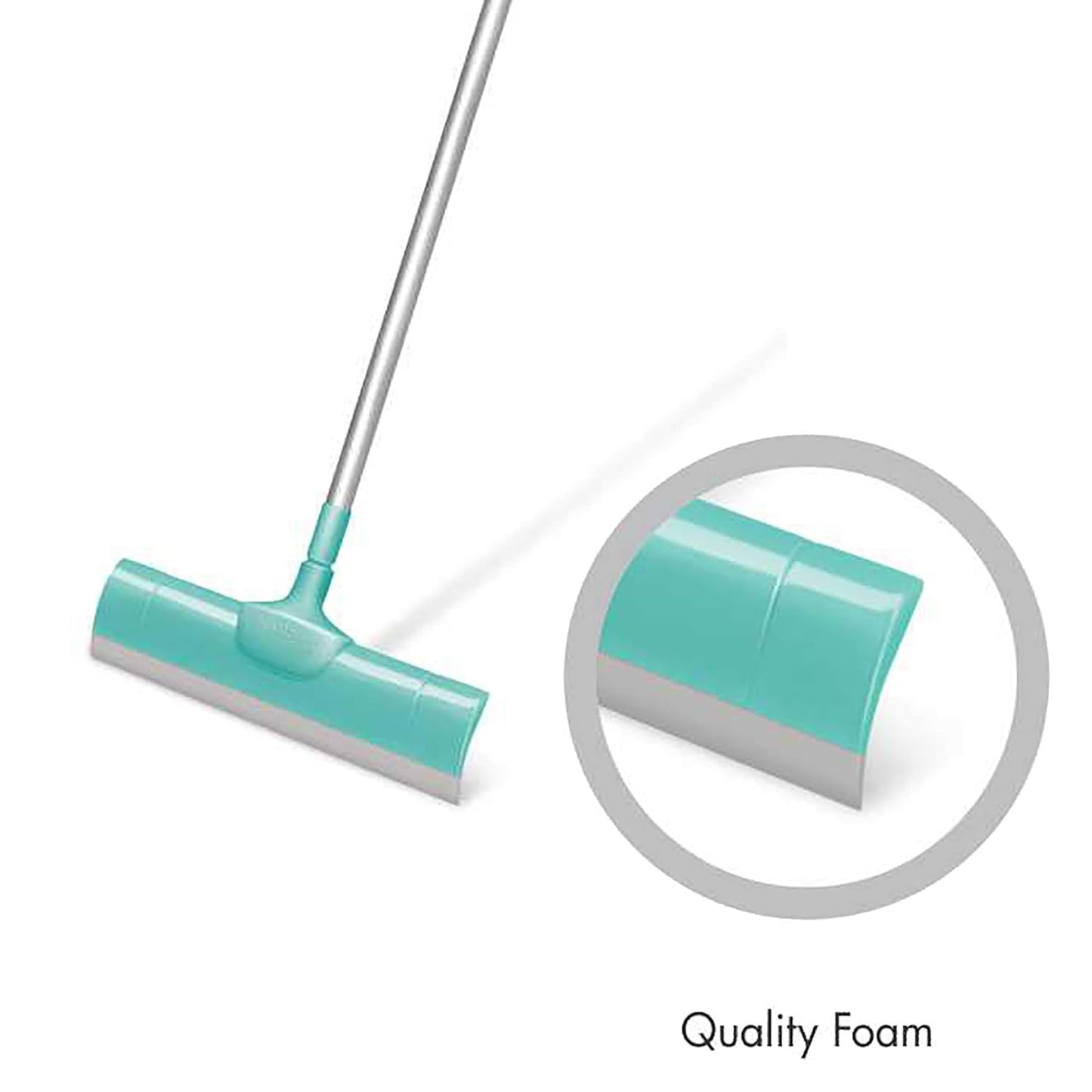Spotzero By Milton Plastic Slender Floor Wiper (Aqua Green)
