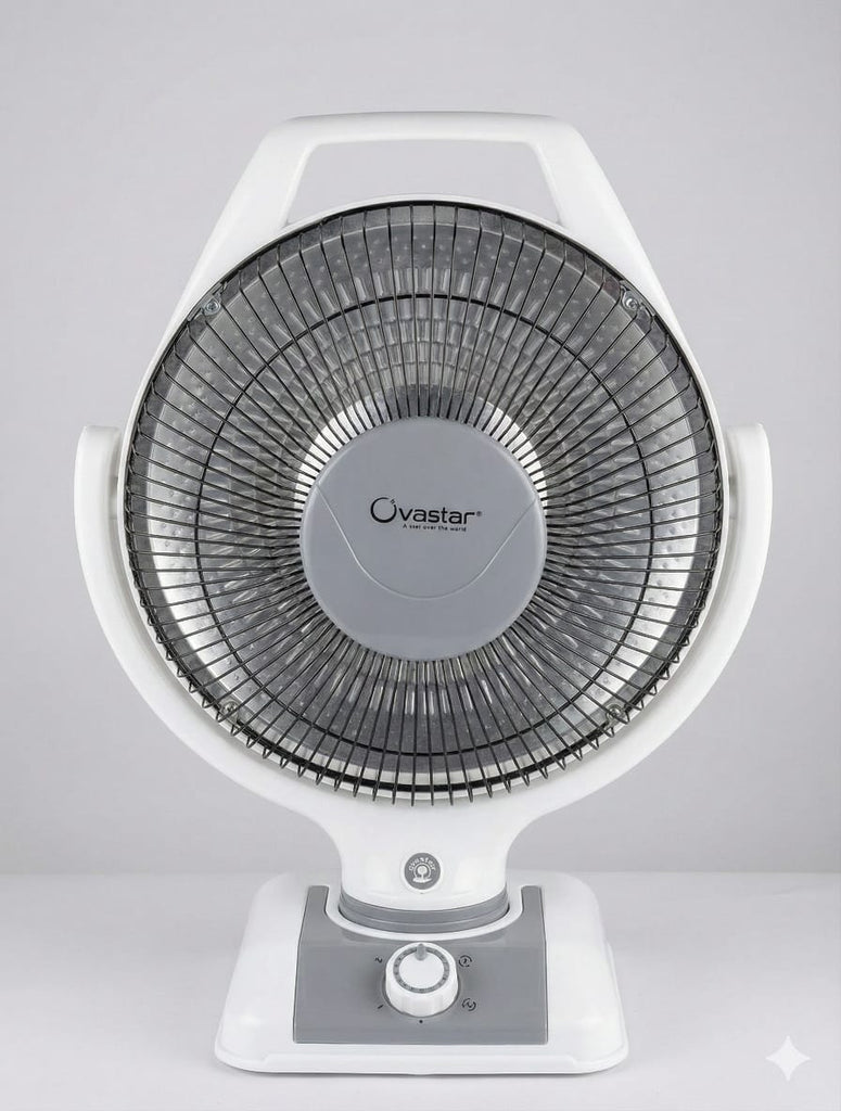Ovastar 16-Inch Table Sun Heater – 800W Electric Room Heater with 1 Year Warranty