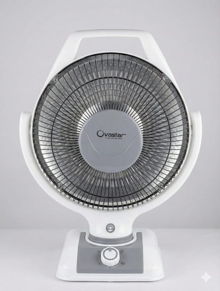 Ovastar 16-Inch Table Sun Heater – 800W Electric Room Heater with 1 Year Warranty