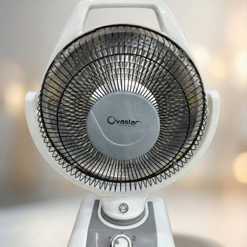 Ovastar 16-Inch Table Sun Heater – 800W Electric Room Heater with 1 Year Warranty