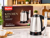 Skyline Kitchen Set – Electric Kettle & Hand Blender Combo | Stainless Steel Electric Kettle with BPA-Free Hand Blender for Modern Kitchen