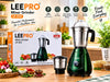 Leepro 500W Mixer Grinder (LP-019) with 2 Stainless Steel Jars – Heavy-Duty Food Processor and Blending Machine with 1-Year Warranty for Home Kitchen Use