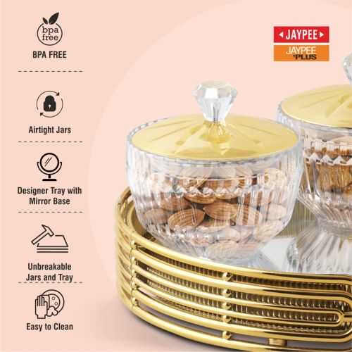 Jaypee Plus Queen's Airtight Festive Jar Set
