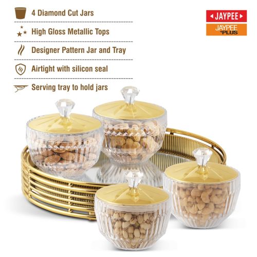 Jaypee Plus Queen's Airtight Festive Jar Set