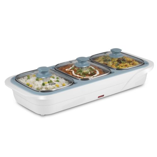 Jaypee E-3 Electric Casserole Set with Toughened Glass Lid