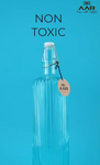 AAR Glass bottle cork for home & office - 1000 ml (BLUE)